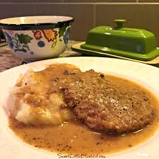 This link is to an external site that may or may not meet accessibility guidelines. Slow Cooker Cube Steak And Gravy Quick Easy Sweet Little Bluebird