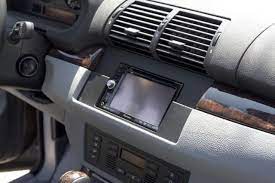 Rebuilt The Radio Trim In A Bmw X5 To Accommodate A Double Din Pioneer Navigation System Car Audio Systems Audio System Navigation System