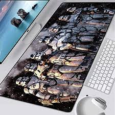 Locked means the protection at the edge of the mouse pad item included: Bilivan Star Wars Gaming Mouse Mat Xxl Computer Mouse Pad Super Large Xl Rubber Speed Desk Keyboard Mouse Pad Desktop Gamer Mat Amazon De Computer Accessories