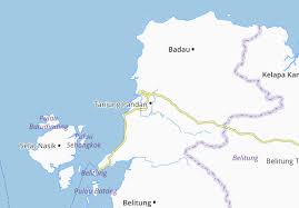 Check spelling or type a new query. Michelin Tanjung Pandan Map Viamichelin