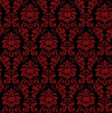 Black And Red Pattern Background Red And Black Damask Wallpaper Damask Wallpaper Red Damask Gothic Wallpaper