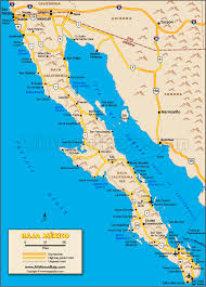 Maps Of Baja Baja Peninsula Map All About Baja Baja California Mexico Baja California Mexico Map