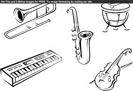 Music & musical instruments coloring pages. Online Coloring Pages Instruments Coloring Musical Instruments Music