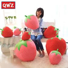Smarter Shopping Better Living Aliexpress Com Strawberry Crafts Childrens Pillows Plush Pillows