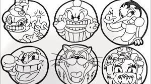 Check spelling or type a new query. Magical Coloring Box Cuphead Characters Coloringpages Youtube