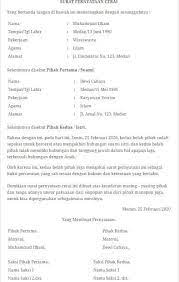 Suami contoh surat perjanjian cerai. Contoh Surat Pernyataan Cerai Perceraian Surat Tanda