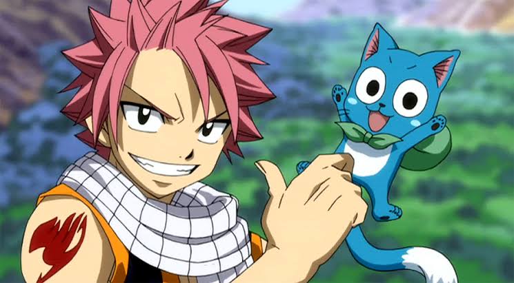 Hasil gambar untuk happy fairy tail anime pict"