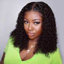 Try it now by clicking lace closure hairstyles and let us have the chance to serve your. Amazon Com Paneway Curly Lace Closure Wigs Human Hair Jerry Curly Wig Human Hair Curly Bob Wig Deep Curly Brazilian Human Hair Wigs For Black Women Kinky Curly Wig 150 Density 14