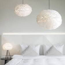The harvest drum pendant can add instant style to any space that needs a refresh and illumination. White Feather Lampshade By Primrose Plum Notonthehighstreet Com