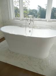 Freestanding Tub In Front Of Window Traditional Bathroom Free Standing Bath Tub Elegant Bathroom