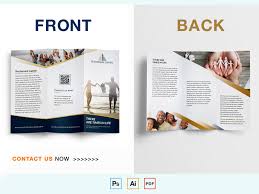 Get creative with more design elements. Life Insurance Company Tri Fold Brochure Template By Dipu Design Pro On Dribbble