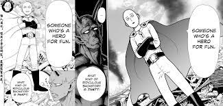 Wanpanman) is a japanese superhero webcomic created by the artist one in early 2009. When Murata Released The First Chapter Of The One Punch Man Manga In June 2012 The Iconic Someone Who S A Hero For Fun Panel Looked Very Different Onepunchman