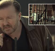 Ricky Gervais calls ginger schoolboy a ‘tubby c**t’ in outrageous first  trailer for Netflix show After Lif