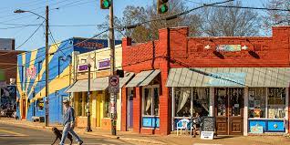 Noda Is Charlotte S Island Of Interesting Our State Charlotte North Carolina Noda Charlotte Skyline