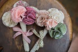 The charm of fabric bouquets and their advantage. How To Make A Small Flower From The Fabric Wedding Bouquets From Fabric
