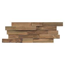 Indo Holzpaneele 3d Wall Nature Teak 500 X 200 X 10 Mm 10 Paneele Bauhaus