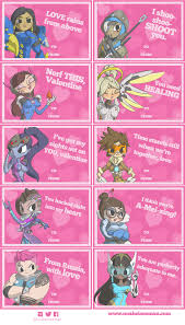We have 200 to give out. Printable Overwatch Valentine S Day Cards Overwatch Know Your Meme