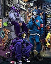 Juan Negron No Instagram Kensuke Creations Shredder Skeletor Cobracommander In 2021 Comic Movies 80s Cartoons Comics