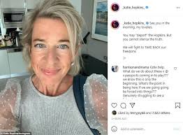 Uk rightwing commentator katie hopkins posted a video purportedly from hotel quarantine in sydney, australia, in which she described lockdowns as a 'hoax'. Irgmbs3nigxd M