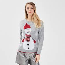 Pull de noël avec des pingouins. Pull Manches Longues 3 Suisses