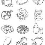 رسمة الهرم الغذائي Food Coloring Pages Nutrition Recipes Coloring Pages