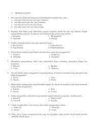 Soal Uts Kelas 7