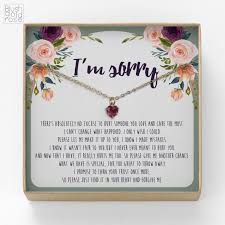 Browse a variety of gifts to help you apologize including teddy bears, jewelry, roses and chocolates. Pin On Apology Necklace Gift I M Sorry Gift Cute766