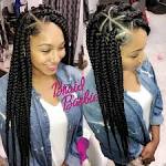 40 Best Big Box Braids Hairstyles | Jumbo Box Braids