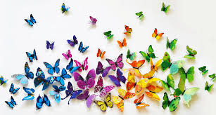 Metal butterfly wall art 3d decor metal metal art wall decor kz160214 metal butterfly wall art 3d tv background decor. 3d Butterfly Wall Art 12pcs Purple Butterfly Balloons4you New Zealand Party Decoration Party Balloons Shop