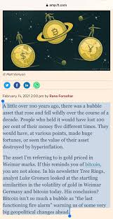 Bitcoin price witnesses first significant crash february. Luke Gromen On Twitter Provocative Article In Today S Ft Bitcoin Isn T So Much A Bubble As The Last Functioning Fire Alarm Warning Us Of Some Very Big Geopolitical Changes Ahead Https T Co 7b62h1oakv Https T Co Rp2rcfzeyo