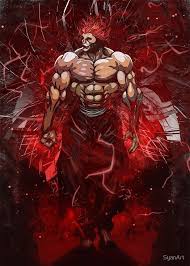 Baki The King Yujiro Hanma By Syanart Anime Wallpaper Anime Anime Comics