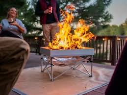 It also makes a nice fire pit. Fire Pits Pop Up Fire Pit Base Kit Portable Fire Pit For Camping And Backyard Home Garden