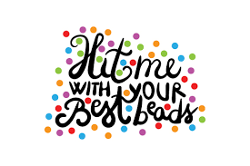 Hit Me With Your Best Beads Svg Cut File By Creative Fabrica Crafts Creative Fabrica