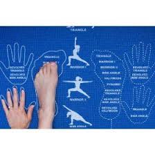 This Instructional Yoga Mat Has Hand And Foot Placements Printed Right On The Mat To Show You Where To Put Your Hands A Learn Yoga Yoga Mats Best Kids Yoga Mat
