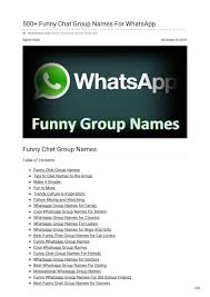 How to type in blue color in whatsapp. Funny Chat Group Names By Rajgyl15 Issuu