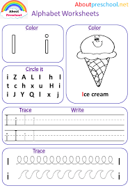 Most kids enhance their social management skills through interactions and relationships with others. Alphabet Worksheets I About Preschool