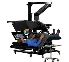 Zero Gravity Workstation 2 Home Office Setup Workstation Game Room Design