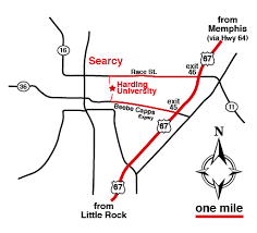 Harding Map