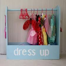 Dress Up Clothes Rack I Need Something Cute Mine Are All Stored In A Large Zip Up Laundry Bag Yucky Kids Playroom Dress Up Storage Organization Kids