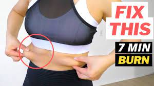 How to get rid of fat rolls under the breasts, can be achieved with upper abdominal exercises along with cardio exercise.train three days per week in order t. Lose Upper Belly Fat Get Toned Sexy Under Bust Line Breast Lift Program Vol 2 P3 Youtube