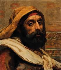 Head Study Of An Arab by Frederick Goodall oil painting reproduction for  sale