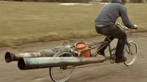 The Jet Bicycle The Most Dangerous Unsafe Bike Ever Powered Bicycle Bicycle Bike