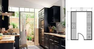 Plans De Cuisine Fermee De 3 A 9 M2 Amenagement Cuisine Cuisines Retro Cuisine Lapeyre