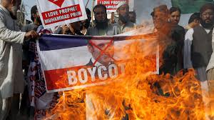 Charlie hebdo republished its cartoon of the prophet muhammad as the trial surrounding the an animated cartoon movie of the story of muhammad called muhammad the last prophet. Muslims Boycott French Products As Rage Grows Over Prophet Mohammed Cartoons South China Morning Post