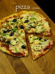 Tawa Pizza Recipe Veg Pizza On Tawa Without Yeast Pizza Without Oven Recipe Veg Pizza Pizza Recipes Pizza Recipes Homemade