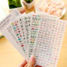 6pcs Drawing Pvc Transparent Organizer Calendar Diary Book Planner Sticker Scrapbook Diary Sticker These Stick Disney Hayran Sanati Hayran Sanati Gercek Ask
