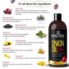 If you have issues with dandruff, minor hair loss, alopecia, dry or damaged hair, or too many grey hairs, read on to learn how to use black seed oil. Buy Matra Onion Oil For Hair Growth Hair Fall Dandruff Treatment