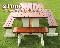 Pin By Nancy Zavada On I Can Do It Myself Painted Picnic Tables Exterior Design Backyard Diy Picnic Table