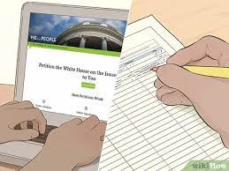 How To Start A Petition 13 Steps With Pictures Wikihow