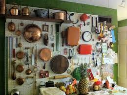 Pegboard For The Tools Behind The Kitchen Door Peg Board Pegboard Kitchen Old Wall